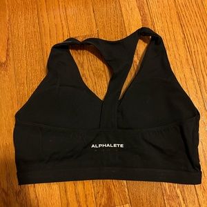 Alphalete racerback sports bra
